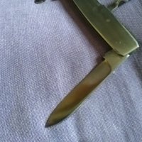 Джобно ножче малко от соца Петко Денев 80х59мм Троян търговия на едро без луфт, снимка 5 - Ножове - 34656628