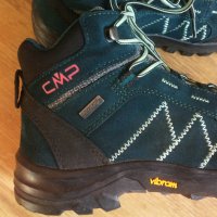 CMP WP Thiamat Mid Trekking Waterproof Shoe EUR 35 / UK 2,5 естествена кожа водонепромукаеми - 1503, снимка 4 - Детски боти и ботуши - 43750787