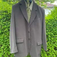 Мъжки костюм масленозелен 52 номер + риза + вратовръзка, снимка 1 - Костюми - 36670241