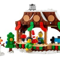 Lego 40602 Winter Market Stall Сергия на зимния пазар 271 Парчета 2 Мини фигурки , снимка 6 - Други ценни предмети - 43330679