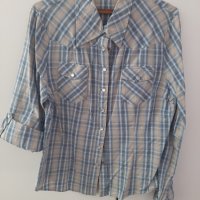 Дамска риза L размер 100% памук, снимка 1 - Ризи - 37883440