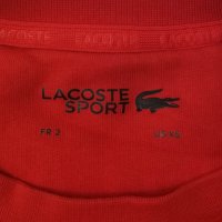 Lacoste Sport Two Tone Fleece Sweatshirt оригинално горнище XS памук, снимка 3 - Суичъри - 39881605