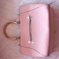Розова дамска чанта, снимка 2 - Чанти - 43023848