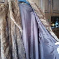 Дълго палто от норка, снимка 3 - Палта, манта - 27297266