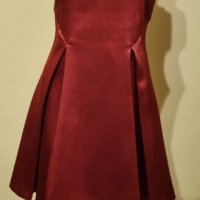 Елегантна червена рокля , снимка 2 - Рокли - 42979137