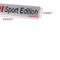 Метална 3D TDI Спортно Лого за багажника или вратите, снимка 2 - Аксесоари и консумативи - 27297969