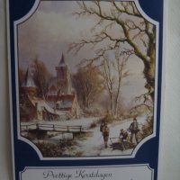 Картичка зима Presttige Kerstdagen en Gelukkig Nieuwajaar 11, снимка 1 - Филателия - 28504836
