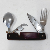 Стар войнишки джобен нож(8.3), снимка 1 - Антикварни и старинни предмети - 44908828