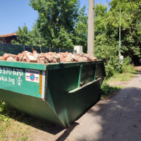 Строителни контейнери под наем, хамали, кърти, почиства мазета, дворове, снимка 1 - Хамалски услуги - 44862923