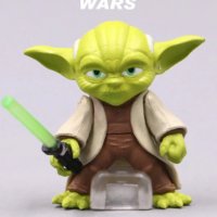 Йода Yoda Star Wars Междузвездни войни фигурка играчка пластмасова, снимка 1 - Фигурки - 32856521