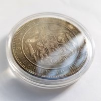 Стари монети - 5 лева 1884, 50 стотинки 1916 и 10 лева 1992 година, снимка 2 - Нумизматика и бонистика - 37189846