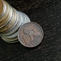 Монета - Белгия - 2 цента | 1911г., снимка 1 - Нумизматика и бонистика - 28847176