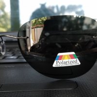 Поляризирани слънчеви очила / титаниумни рамки / авиаторски модел / унисекс , снимка 4 - Слънчеви и диоптрични очила - 28966686