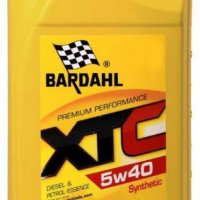 Синтетично двигателно масло BARDAHL XTC 5W40, снимка 2 - Части - 31242399