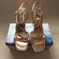 Дамски сандали Paolo Bocelli - Розово злато, снимка 2 - Сандали - 43282514