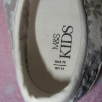 M&S дантелени кецове 32 номер, снимка 4 - Детски гуменки - 33619892