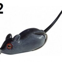 Изкуствена мишка за сом и щука - силиконова YORK, снимка 2 - Такъми - 43988653