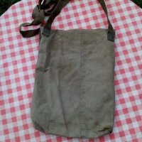 Стара брезентова чанта #5, снимка 6 - Антикварни и старинни предмети - 28731414