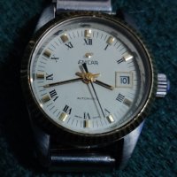 Швейцарски автоматичен дамски часовник Enicar , снимка 4 - Дамски - 39111225