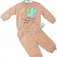 Розов комплект за момиченце, снимка 2 - Комплекти за бебе - 38044281