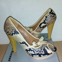 Обувки 39н. на ток, нови, снимка 2 - Дамски елегантни обувки - 28441463