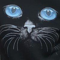 Нов дамски суичър с 3D трансферен печат Котка със сини очи, снимка 2 - Суичъри - 27537021