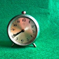 Стар Немски Часовник Будилник , JUNGHANS ,Юнгханс, снимка 2 - Антикварни и старинни предмети - 37453002