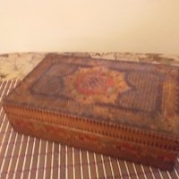 Стара дървена кутия, снимка 3 - Декорация за дома - 27995812
