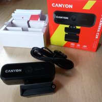 WEB-камера CANYON с микрофон, снимка 1 - Камери - 40757617