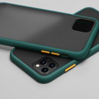 Силиконов Кейс с твърд гръб за iPhone 11, 11 Pro, 11 Pro Max, снимка 1 - Калъфи, кейсове - 28527931