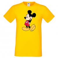 Мъжка тениска Mickey Mouse 10 Подарък,Изненада,Рожден ден, снимка 1 - Тениски - 36576565