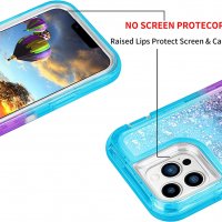 Нов защитен калъф за iPhone 13 Pro 6.1 инча Айфон кейс Брокат Защита Телефон, снимка 3 - Калъфи, кейсове - 37285620
