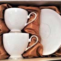 Луксозен комплект чаши за кафе, чай или капучино  , снимка 6 - Други стоки за дома - 8701221