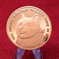 1 Dogecoin / 1 Догекойн Монета ( DOGE ) - Copper, снимка 2 - Нумизматика и бонистика - 38187371