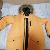 Зимно яке Reserved с качулка дълго размер 152, снимка 6 - Детски якета и елеци - 43353678