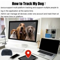 GPS Tracker ДжиПиЕс тракер за ловни кучета и домашни животни нов модел PRO HUNTING DOG водоустойчив, снимка 14 - За кучета - 38105217