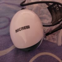 NICREW 1.7W Въздушна помпа NICREW за аквариум, до 100 л, много тиха, 35 dB с мехурчета, 1,7 W , снимка 3 - Оборудване за аквариуми - 43772101