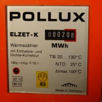 топломер POLLUX ELZET-K Pt 500, снимка 3 - Резервни части за машини - 37826671