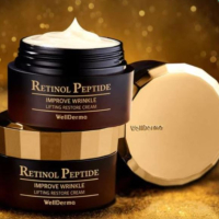 WELLDERMA Retinol Peptide Lifting Restore Cream, 50 gr, корейска козметика, снимка 1 - Козметика за лице - 44847347
