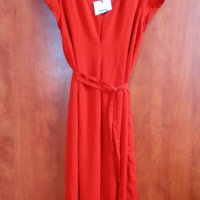 Дамска рокля, MAMALICIOUS, нова, с етикет, червена, снимка 1 - Рокли - 23740014