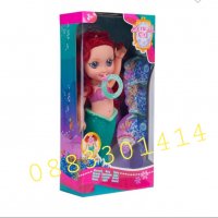 Кукла русалка със звук и светлина, снимка 1 - Музикални играчки - 38297480