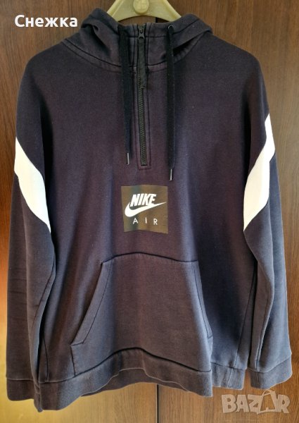 Мъжки суичер, черен Nike, снимка 1