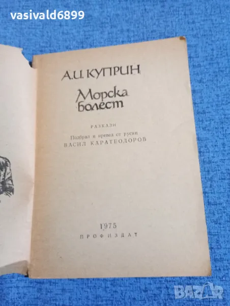 Куприн - Морска болест , снимка 1