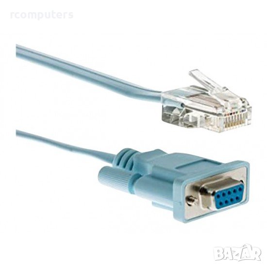 Кабел Cisco Console Cable RJ45-DB9F, снимка 1