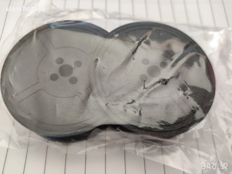 Мастилена лента за пишеща машина, двуцветна/черно -червено /  или черна,13мм., снимка 1