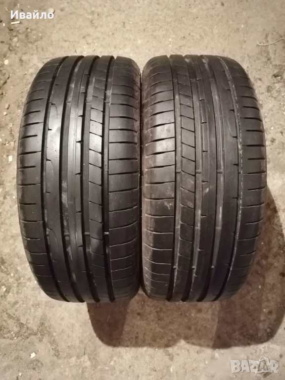 Продавам 2 броя летни гуми 225.45.17 на 1 сезон дот 2025 Dunlop , снимка 1