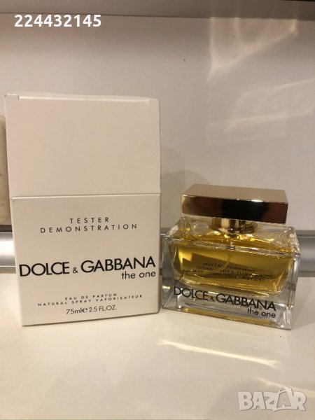 Dolce & Gabbana The One 75 мл тестер, снимка 1