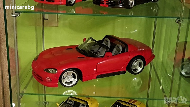 Метална количка: Dodge Viper RT/10 1:12, снимка 1