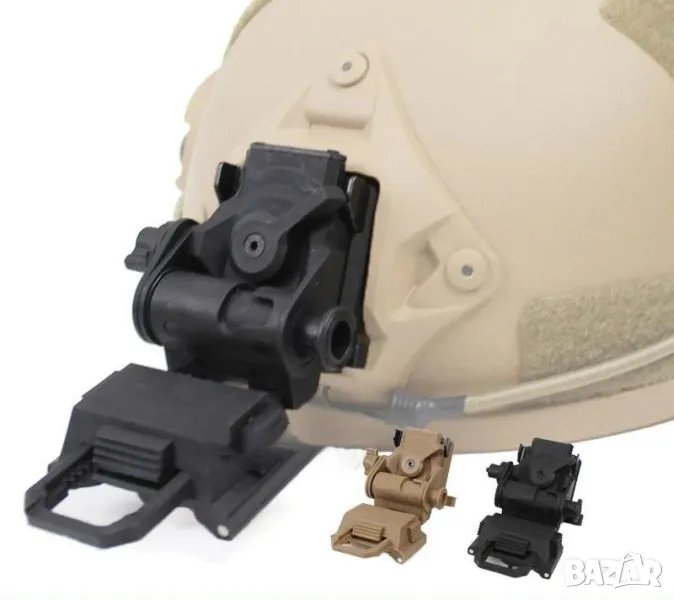 Тактическа Монтажна Стойка за Каска NVG L4 G24 L4G24 PVS15 PVS18 GPNVG18 FAST OPS Airsoft Paintball, снимка 1