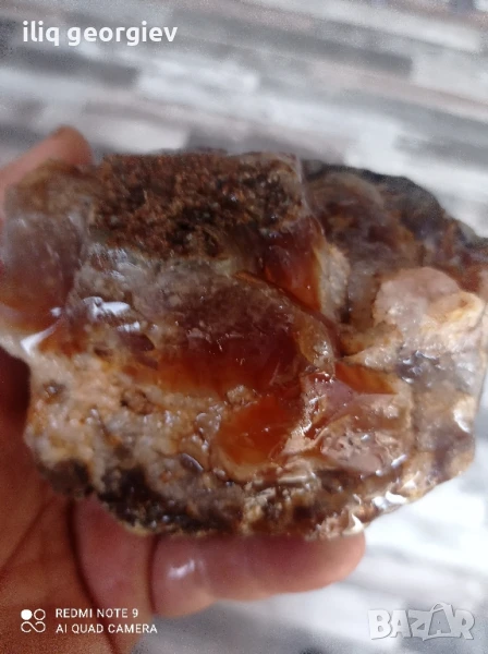 ахат с карнеол, снимка 1